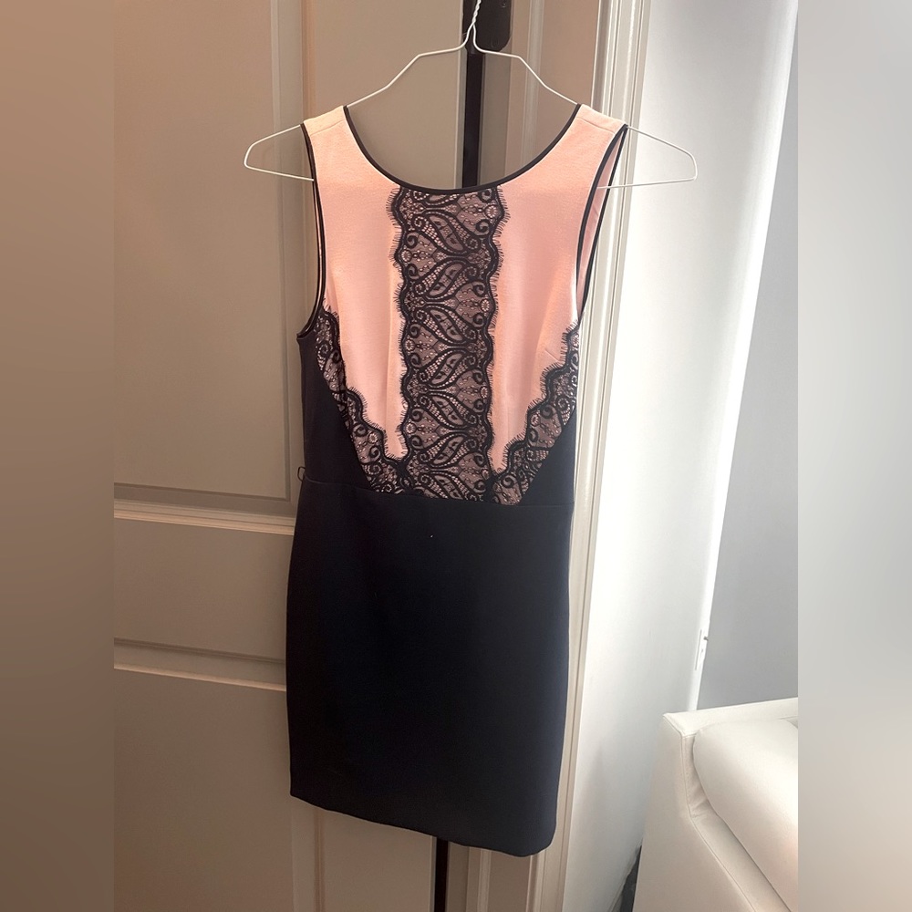 Blue and pink lace, Limited dress, size 0. Never worn.